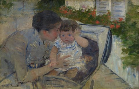 Susan Comforting the Baby