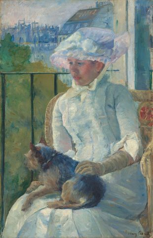 Young Girl at a Window