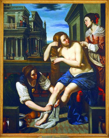 Bathsheba at Her Bath