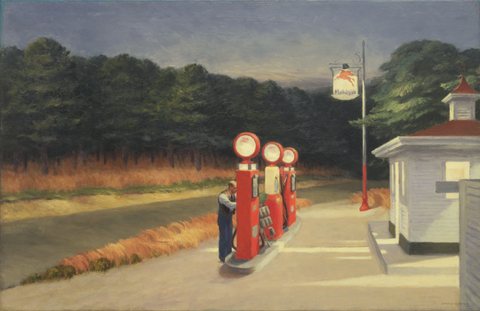 Edward Hopper — Gas