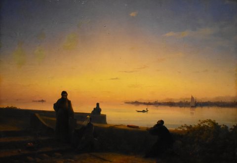 The Mekhitarist Fathers on San Lazzaro Island. Venice