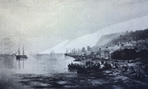 The Massacre of Armenians in Trebizond in 1895