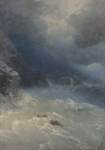 The storm at Cape Aya