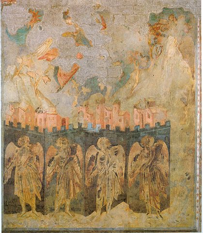Vision of Angels at the Four Corners of the Earth