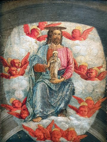Christ with the Soul of the Virgin