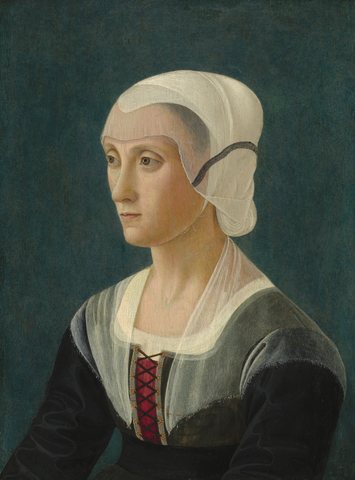 Domenico Ghirlandaio — Portrait of Lucrezia Tornabuoni