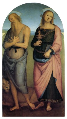 St Jerome and St Mary Magdelen