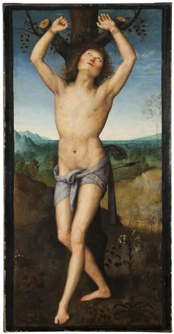 Le Pérugin — Saint Sebastian