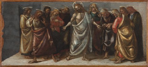 The Resurrected Christ Appearing to His Disciples