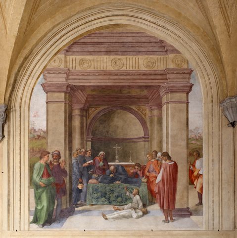 Death of Saint Philip Benizi and Resurrection of a Child