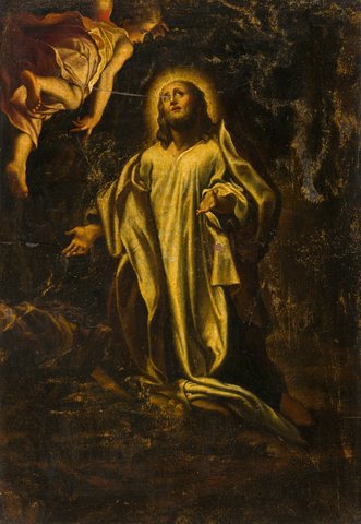 Christ on the Mount of Olives after Correggio Mauritshuis 302