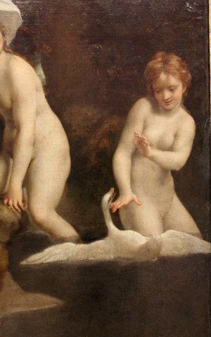 Correggio, leda e il cigno, 1532 ca. 08