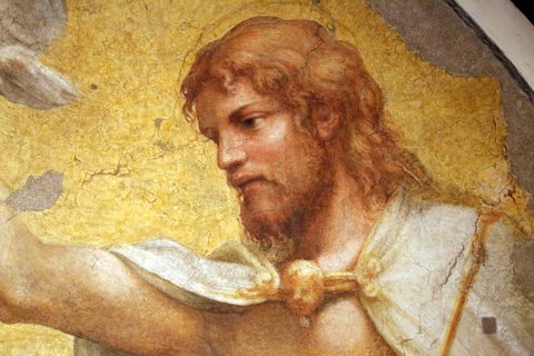 Correggio incoronazione della vergine, 1522 ca., da san giovanni evangelista, 04