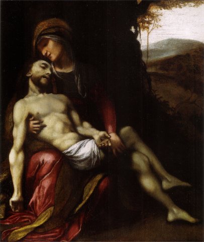 Correggio, pietà