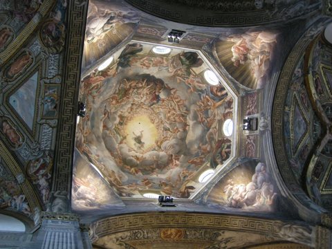 Duomo di parma, cupola di correggio 02