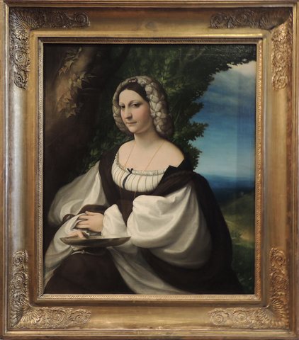Portrait of a woman (Correggio - Hermitage) by shakko 01
