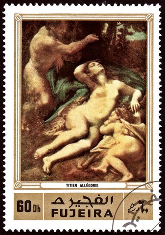 Stamp 1972 Fujeira MiNr1007A pm B002b