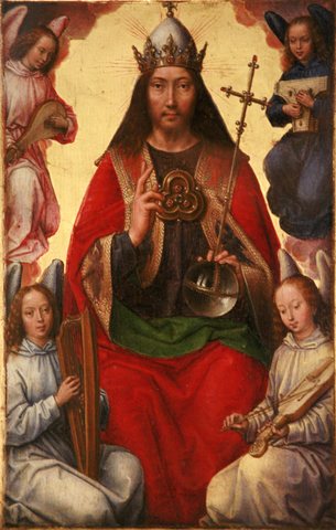 Christ with Music-Making Angels