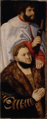 Altarpiece of the Virgin, or so-called Princes' Altarpiece [left wing]