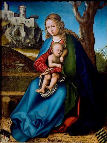 Altarpiece of the Virgin [central panel]: Virgin and Child