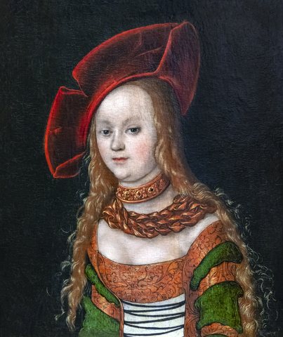 Bust-length Portrait of a Young Woman