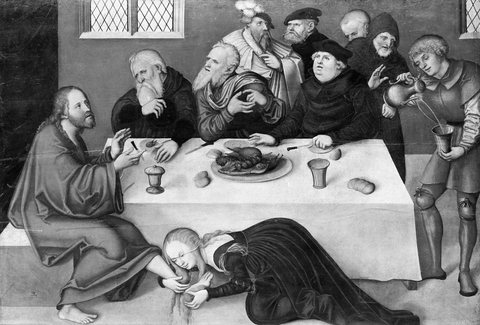 Christ in the House of the Pharisee
