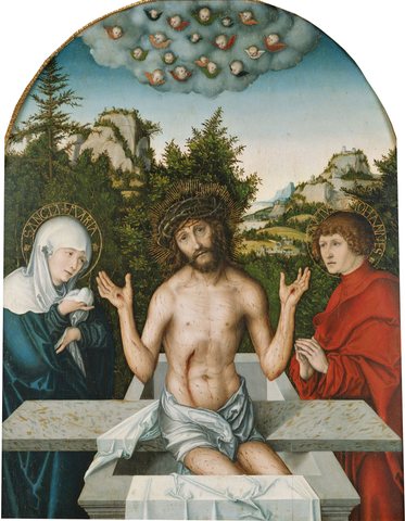 Pfirtscher Altarpiece: Christ as the Man of Sorrows