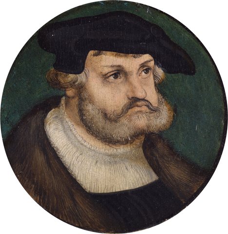 Portrait of Frederick the Wise, elector of Saxony
