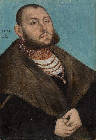 Portrait of Johann Friedrich I, the Magnanimous, Elector of Saxony