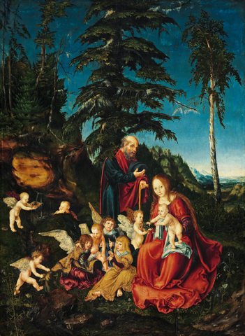 Rest on the Flight to Egypt
