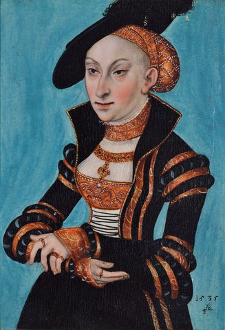 Portrait of Sibylle of Saxony