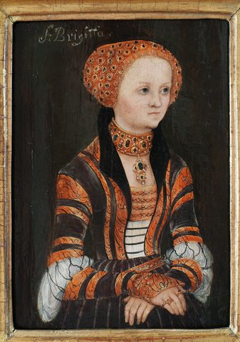 Portrait of St. Bridget of Sweden