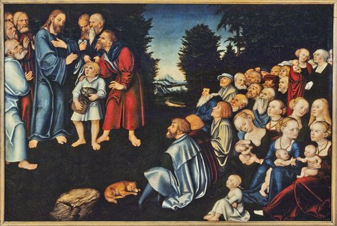 The miracle of the five loaves and two fish