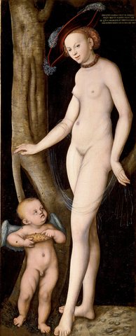 Venus and Cupid with a Honeycomb