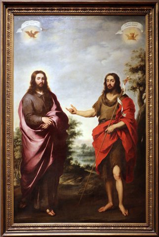 Saint John the Baptist Pointing to Christ