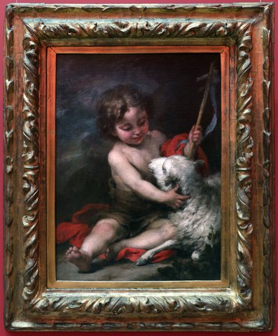 The Infant Saint John Playing with a Lamb