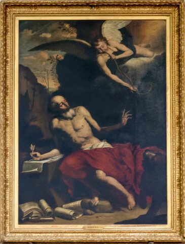 St. Jerome hearing the trumpets from the Last Judgement