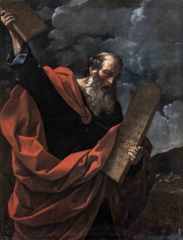 Moses Breaking the Tablets of the Law