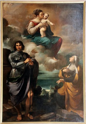 Category:Madonna col Bambino in gloria con san Pancrazio e una santa monaca