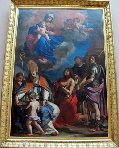 Madonna and Child with Four Saints