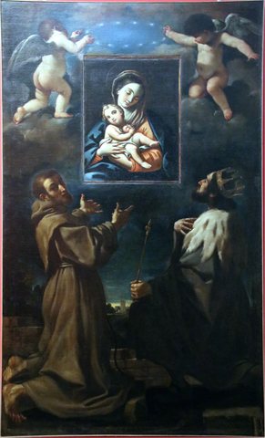 Saint Francis of Assisi and Saint Louis of France