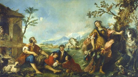 Erminia and the Shepherds