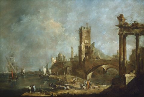 Capriccio of a Harbor