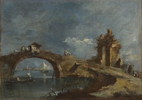 Capriccio with a Bridge