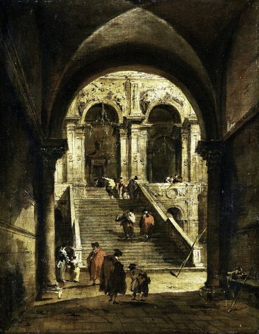 Palace steps
