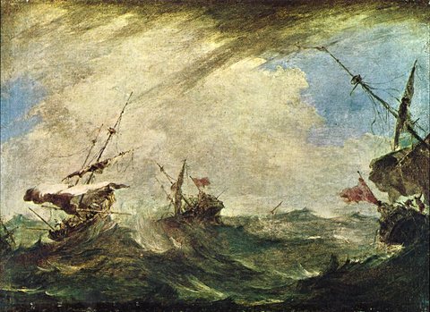 Tempest on the Sea