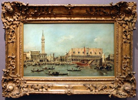 View of the pier with the Ducal Palace