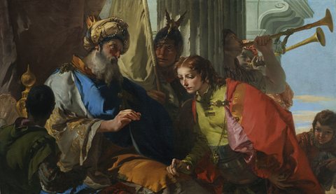 Joseph receiving Pharaoh's Ring