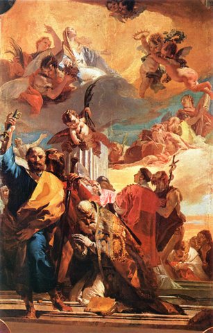 Madonna in Glory with the Saints