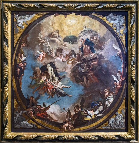 Giambattista Tiepolo, San Domenico in gloria